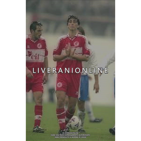 28-10-2000 VARESE CAMPIONATO DI CALCIO SERIE C VARESE-SPAL NELLA FOTO FILIPPO CAROBBIO AG ALDO LIVERANI SAS