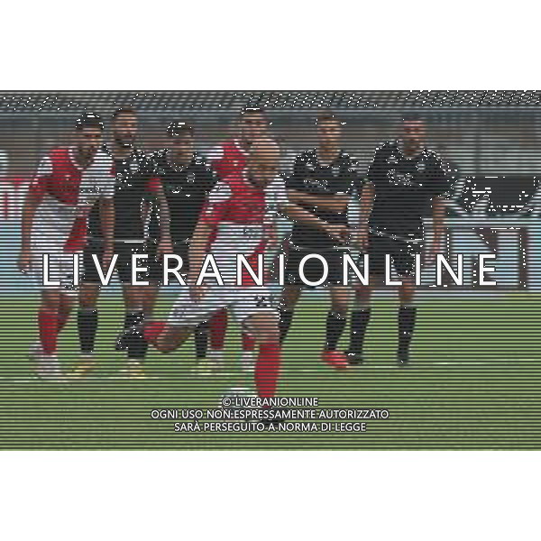 Coppa Italia - Rimini vs Cesena 01/11/2022 - nella foto: goal Santini(Rimini fc) ©Claudio Zamagni/ / AGENZIA ALDO LIVERANI SAS