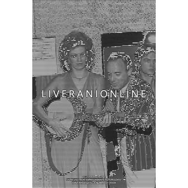 EDIZIONE DEL " CANTAGIRO SHOW " A CASALPURSTERLENGO 6 LUGLIO 1974 - RETROSPETTIVA NELLA FOTO IVA ZANICCHI ©Archivio Giovanni Liverani / AGENZIA ALDO LIVERANI SAS
