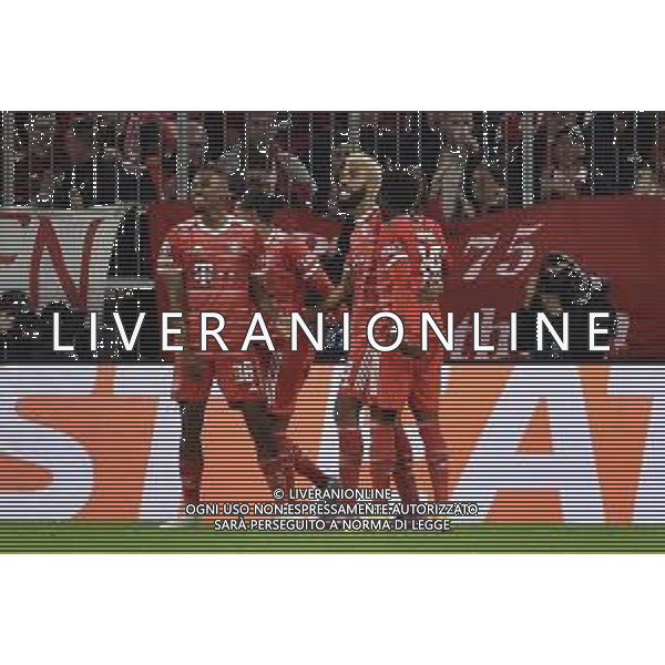 esultanza Bayern Monaco dopo il gol del 2 a 0 Bayern Monaco vs Inter Monaco di Baviera (GER) 01-11-2022 Allianz Arena UEFA Champions League fase a gironi gruppo C - 6a giornata foto Roberto Garavaglia/ag. Aldo Liverani sas / AGENZIA ALDO LIVERANI SAS