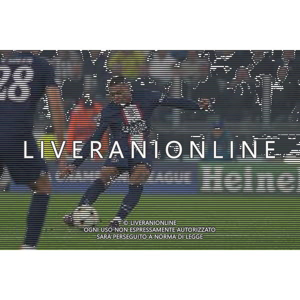 Torino 02.11.2022 Stadio Allianz Stadium ©Manuela Viganti/Agenzia Aldo Liverani Juventus vs Paris Saint Germain Champions League 2022/2023 Gruppo H Giornata 6 di 6 Nella foto: gol kylian mbappe\' / AGENZIA ALDO LIVERANI SAS