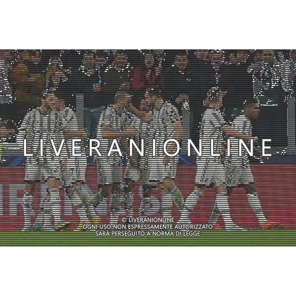 Torino 02.11.2022 Stadio Allianz Stadium ©Manuela Viganti/Agenzia Aldo Liverani Juventus vs Paris Saint Germain Champions League 2022/2023 Gruppo H Giornata 6 di 6 Nella foto: esultanza juventus dopo il gol di leonardo bonucci / AGENZIA ALDO LIVERANI SAS