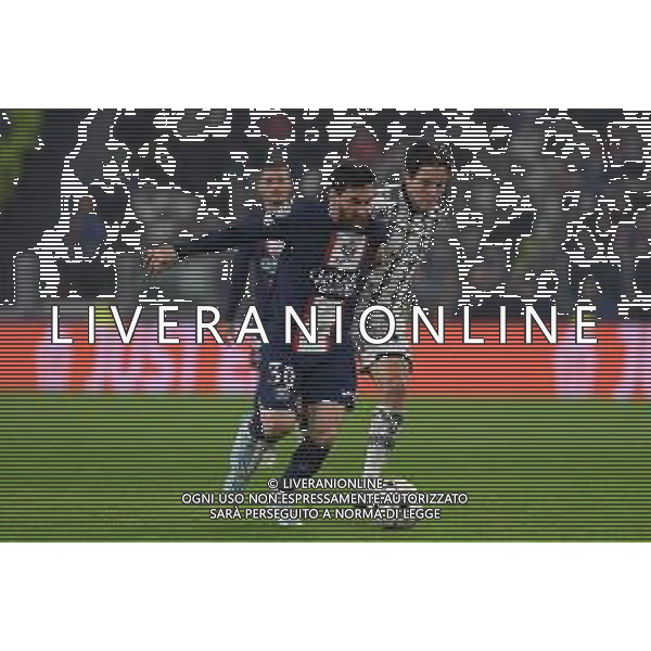 Torino 02.11.2022 Stadio Allianz Stadium ©Manuela Viganti/Agenzia Aldo Liverani Juventus vs Paris Saint Germain Champions League 2022/2023 Gruppo H Giornata 6 di 6 Nella foto: lionel messi e nicolo\' fagioli / AGENZIA ALDO LIVERANI SAS