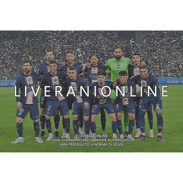 Torino 02.11.2022 Stadio Allianz Stadium ©Manuela Viganti/Agenzia Aldo Liverani Juventus vs Paris Saint Germain Champions League 2022/2023 Gruppo H Giornata 6 di 6 Nella foto: formazione psg / AGENZIA ALDO LIVERANI SAS