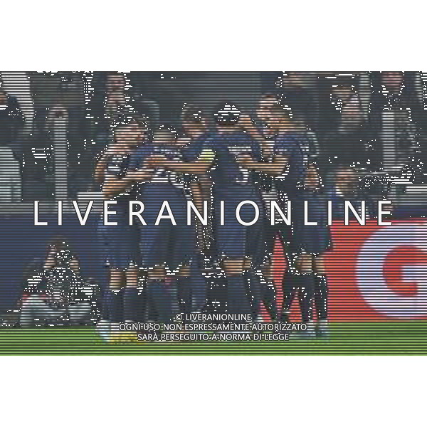 Torino 02.11.2022 Stadio Allianz Stadium ©Manuela Viganti/Agenzia Aldo Liverani Juventus vs Paris Saint Germain Champions League 2022/2023 Gruppo H Giornata 6 di 6 Nella foto: Mbappe\' gol esultanza / AGENZIA ALDO LIVERANI SAS