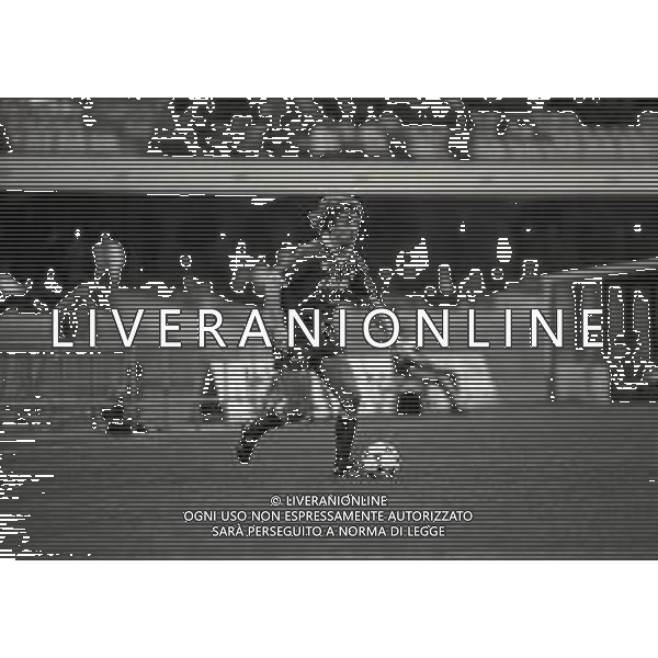 26-11-1989 VERONA CAMPIONATO DI CALCIO SERIE A VERONA-ROMA 2-2 NELLA FOTO MANUEL GEROLIN AG ALDO LIVERANI SAS 