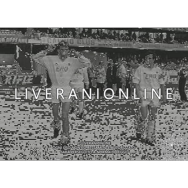 18-02-1990 VERONA CAMPIONATO DI CALCIO SERIE A VERONA-SAMPDORIA 1-0 NELLA FOTO SREKO KATANEC E FAUSTO PARI AG ALDO LIVERANI SAS