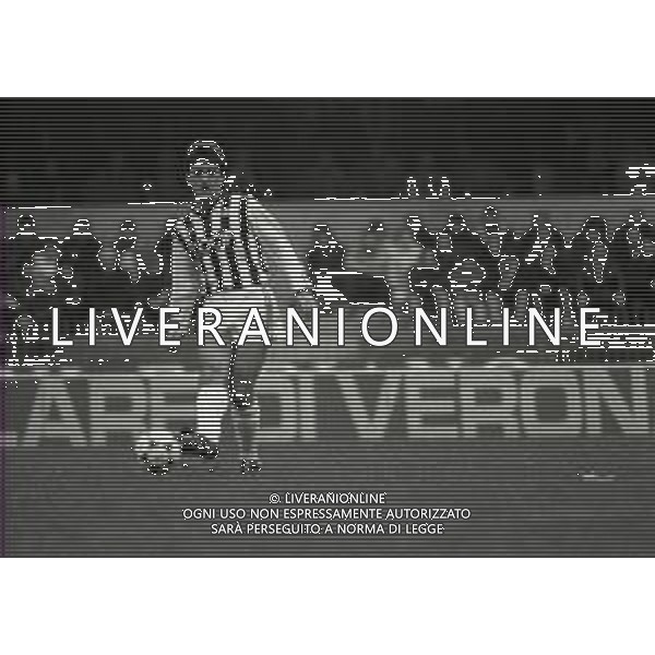 28-01-1990 VERONA CAMPIONATO DI CALCIO SERIE A VERONA-ASCOLI 0-0 NELLA FOTO PAOLO GIOVANNELLI AG ALDO LIVERANI SAS
