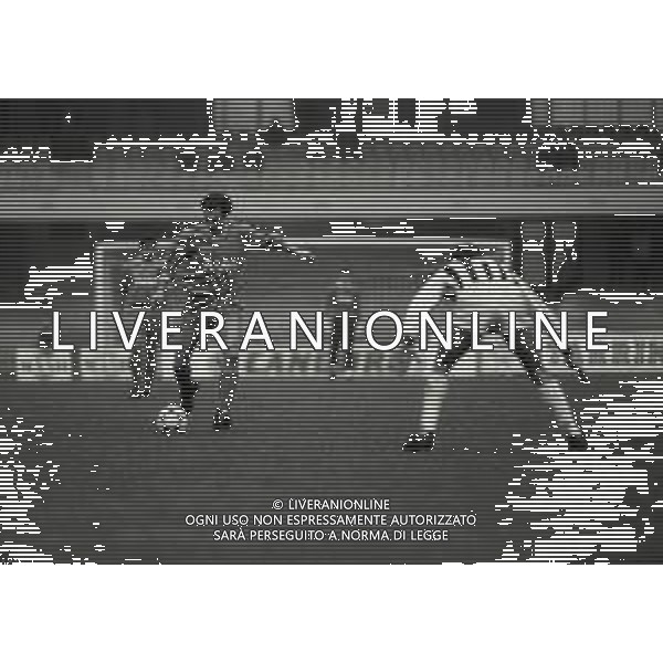 28-01-1990 VERONA CAMPIONATO DI CALCIO SERIE A VERONA-ASCOLI 0-0 NELLA FOTO MARINO MAGRIN AG ALDO LIVERANI SAS