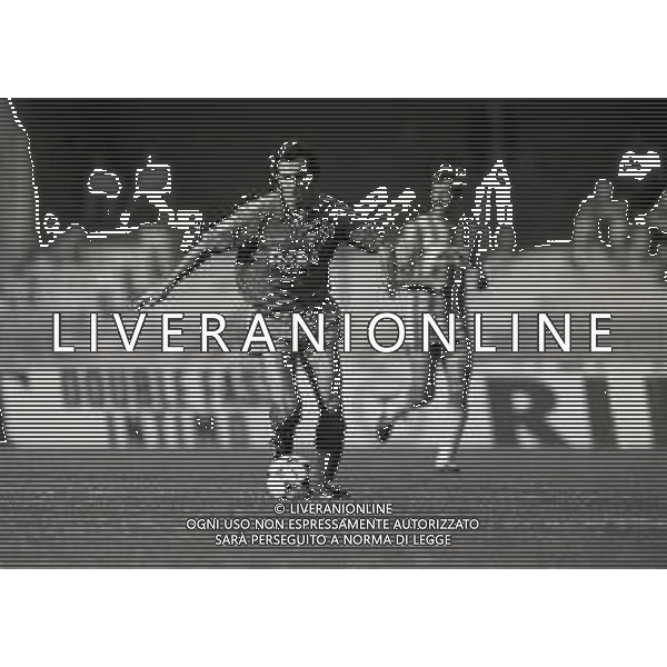 01-10-1989 VERONA CAMPIONATO DI CALCIO SERIE A VERONA-LECCE 0-0 NELLA FOTO MARINO MAGRIN AG ALDO LIVERANI SAS