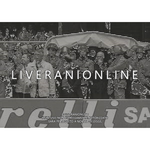 22-04-1990 VERONA CAMPIONATO DI CALCIO SERIE A VERONA-MILAN 2-1 NELLA FOTO ARRIGO SACCHI ESPULSO AG ALDO LIVERANI SAS