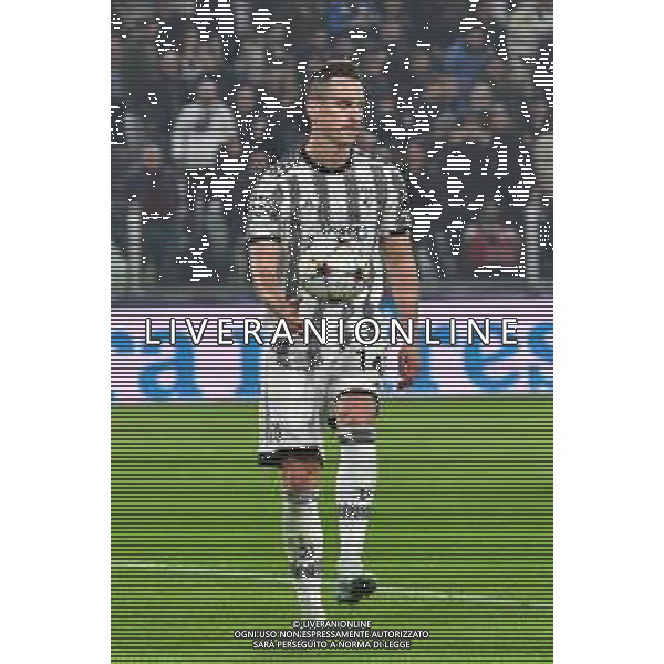 Torino 02.11.2022 Stadio Allianz Stadium ©Manuela Viganti/Agenzia Aldo Liverani Juventus vs Paris Saint Germain Champions League 2022/2023 Gruppo H Giornata 6 di 6 Nella foto: Delusione di Arkhadiusz Milik / AGENZIA ALDO LIVERANI SAS