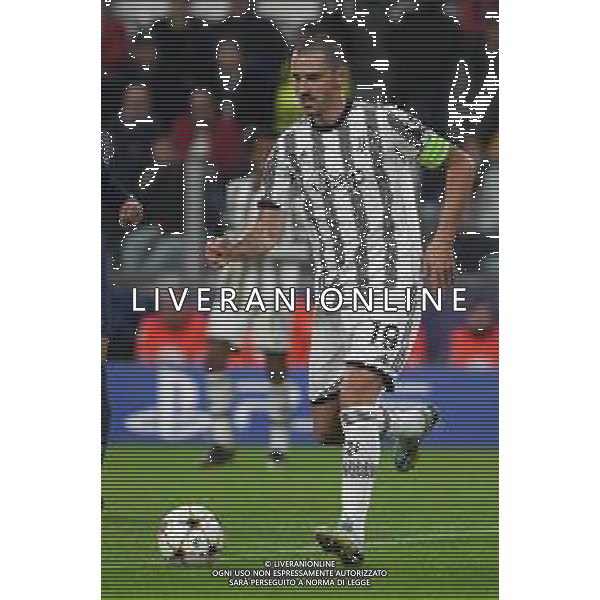 Torino 02.11.2022 Stadio Allianz Stadium ©Manuela Viganti/Agenzia Aldo Liverani Juventus vs Paris Saint Germain Champions League 2022/2023 Gruppo H Giornata 6 di 6 Nella foto: leonardo bonucci / AGENZIA ALDO LIVERANI SAS