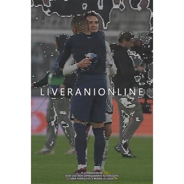 Torino 02.11.2022 Stadio Allianz Stadium ©Manuela Viganti/Agenzia Aldo Liverani Juventus vs Paris Saint Germain Champions League 2022/2023 Gruppo H Giornata 6 di 6 Nella foto: federico chiesa e kylian Mbappe\' si scambiano la maglia a fine gara / AGENZIA ALDO LIVERANI SAS