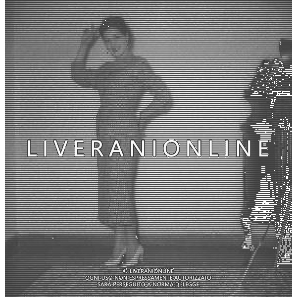 RETROSPETTIVA CESTTA GRECO ATTRICE NELLA FOTO GRECO COSETTA A ROMA NELL\'ANNO 1956 AG ALDO LIVERANI SAS