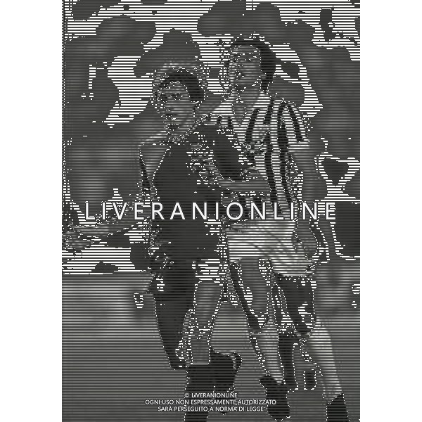 28-08-1983 TORINO COPPA ITALIA FASE A GIRONI JUVENTUS-CATANZARO 1-0 NELLA FOTO DOMENICO PENZO AG ALDO LIVERANI SAS