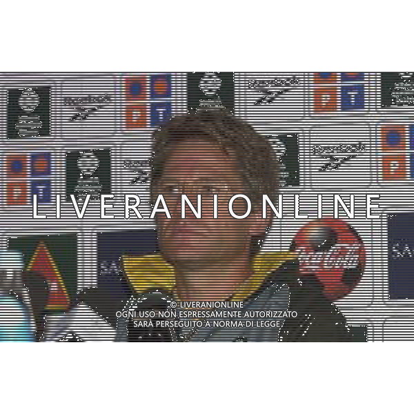 MILANO,26-08-02 DFP/FOTO GIORGIO RAVEZZANI STADIO MEAZZA : CONFERENZA STAMPA LASZLO BOLONI ALLENATORE SPORTING LISBONA AG ALDO LIVERANI SAS