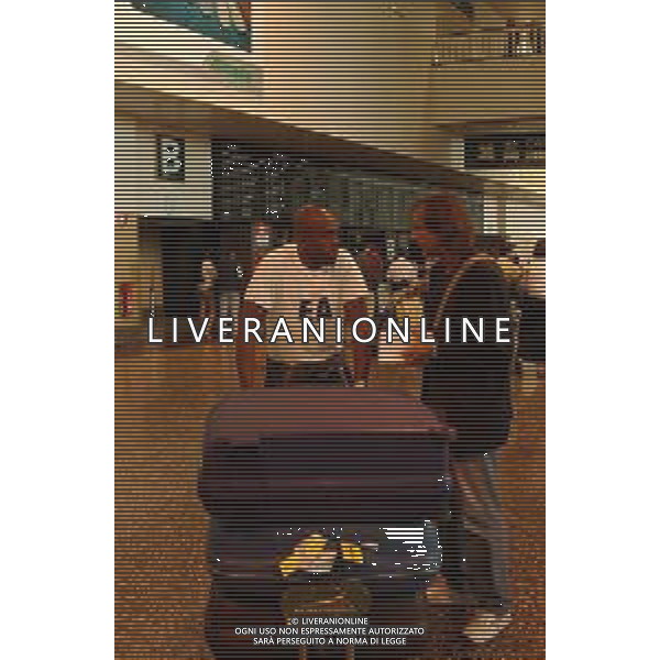 MALPENSA(VA),17-09-02 DFP/FOTO GIORGIO RAVEZZANI LUCIANO SIQUEIRA DE OLIVEIRA