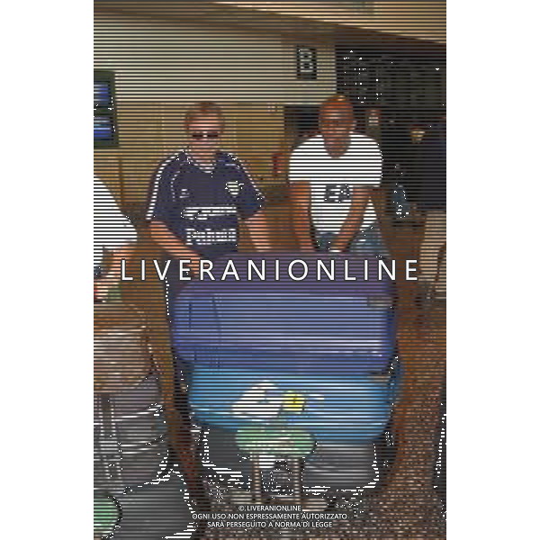 MALPENSA(VA),17-09-02 DFP/FOTO GIORGIO RAVEZZANI LUCIANO SIQUEIRA DE OLIVEIRA