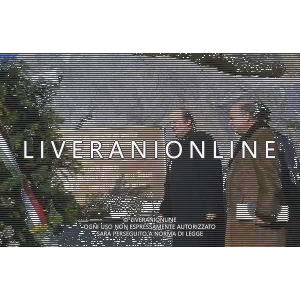 1987 VALTELLINA INAUGURAZIONE GALLERIA PER BORMIO DOPO L\'ALLUVIONE NELLA FOTOL\'INAUGURAZIONE DELLA GALLERIA PER BORMIO DOPO L\'ALLUVIONE AG ALDO LIVERANI SAS