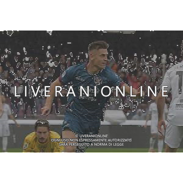 Salernitana vs Cremonese Serie A 2022-2023. November 5, 2022 at Stadio Arechi in Salerno, Italy. In pic: Krzysztof Piatek ©Andrea Rosito / AGENZIA ALDO LIVERANI SAS