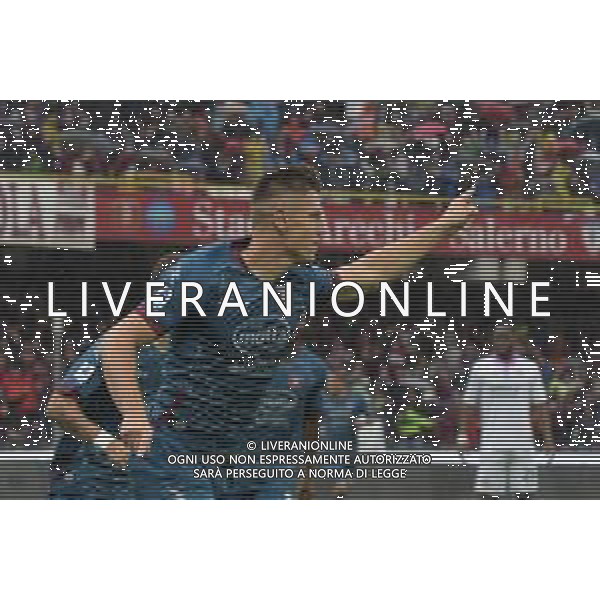 Salernitana vs Cremonese Serie A 2022-2023. November 5, 2022 at Stadio Arechi in Salerno, Italy. In pic: Krzysztof Piatek ©Andrea Rosito / AGENZIA ALDO LIVERANI SAS