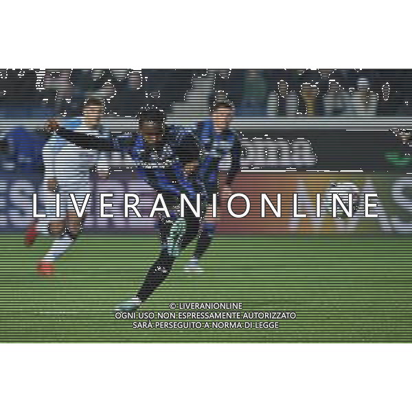 Ademola Lookman (Atalanta) segna il gol dell\'1 a 0 su rigore Atalanta vs Napoli Bergamo 05-11-2022 Gewiss Stadium - Stadio Atleti Azzurri d\'Italia Campionato Serie A TIM - 13a giornata foto Roberto Garavaglia/ag. Aldo Liverani sas / AGENZIA ALDO LIVERANI SAS