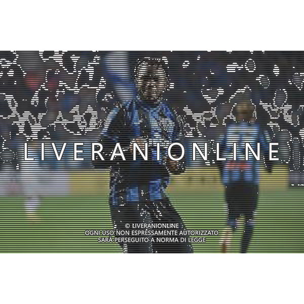 Ademola Lookman (Atalanta) esulta dopo il gol dell\'1 a 0 Atalanta vs Napoli Bergamo 05-11-2022 Gewiss Stadium - Stadio Atleti Azzurri d\'Italia Campionato Serie A TIM - 13a giornata foto Roberto Garavaglia/ag. Aldo Liverani sas / AGENZIA ALDO LIVERANI SAS