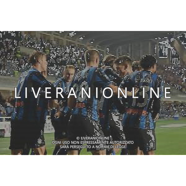 esultanza Atalanta dopo il gol dell\'1 a 0 Ademola Lookman Atalanta vs Napoli Bergamo 05-11-2022 Gewiss Stadium - Stadio Atleti Azzurri d\'Italia Campionato Serie A TIM - 13a giornata foto Roberto Garavaglia/ag. Aldo Liverani sas / AGENZIA ALDO LIVERANI SAS