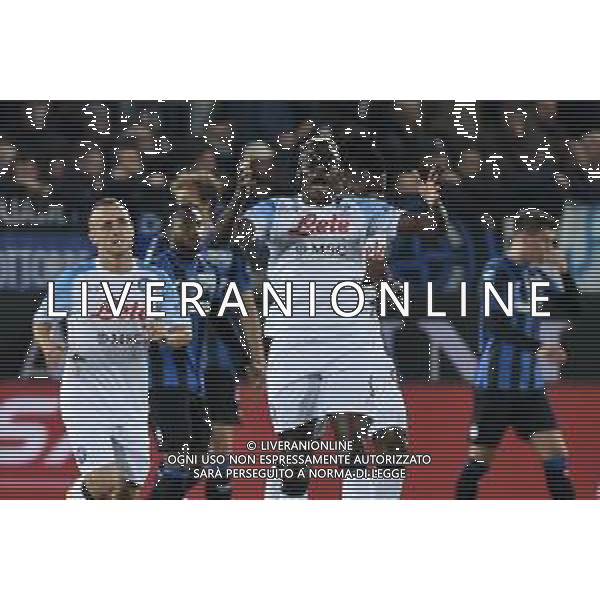 Victor Osimhen (Napoli) esulta dopo il gol dell\'1 a 1 Atalanta vs Napoli Bergamo 05-11-2022 Gewiss Stadium - Stadio Atleti Azzurri d\'Italia Campionato Serie A TIM - 13a giornata foto Roberto Garavaglia/ag. Aldo Liverani sas / AGENZIA ALDO LIVERANI SAS