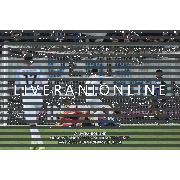 Eljif Elmas (Napoli) segna il gol del 2 a 1 Atalanta vs Napoli Bergamo 05-11-2022 Gewiss Stadium - Stadio Atleti Azzurri d\'Italia Campionato Serie A TIM - 13a giornata foto Roberto Garavaglia/ag. Aldo Liverani sas / AGENZIA ALDO LIVERANI SAS