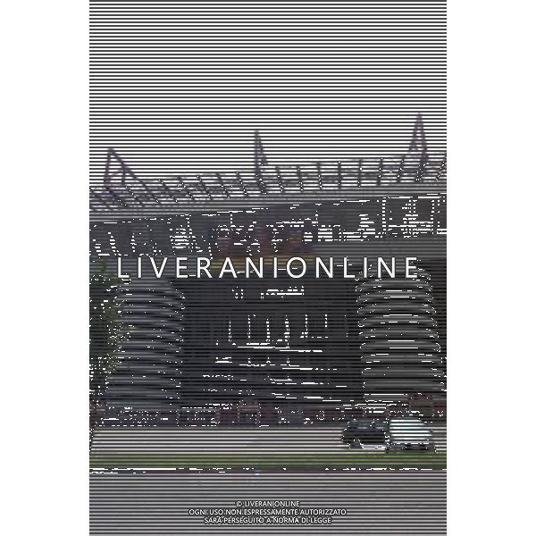 03-05-2002 MILANO STADIO GIUSEPPE MEAZZA NELLA FOTO LO STADIO GIUSEPPE MEAZZA OSPITA LA FINALE DI CHAMPIONS LEAGUE BAYERN MONACO-VALENCIA AG ALDO LIVERANI SAS