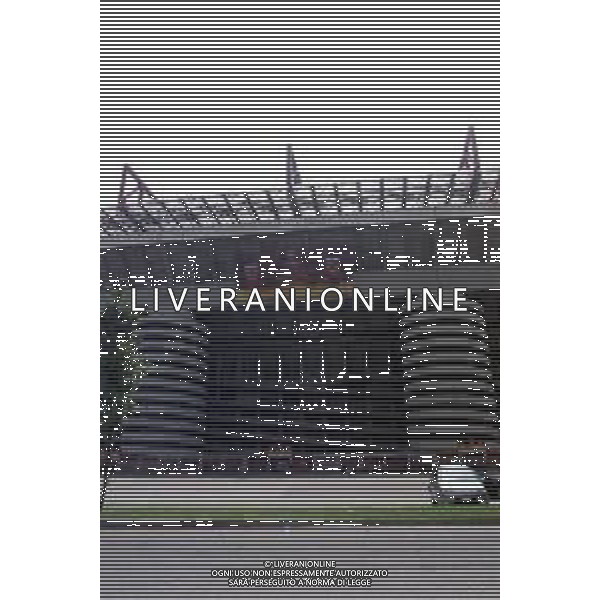 03-05-2002 MILANO STADIO GIUSEPPE MEAZZA NELLA FOTO LO STADIO GIUSEPPE MEAZZA OSPITA LA FINALE DI CHAMPIONS LEAGUE BAYERN MONACO-VALENCIA AG ALDO LIVERANI SAS