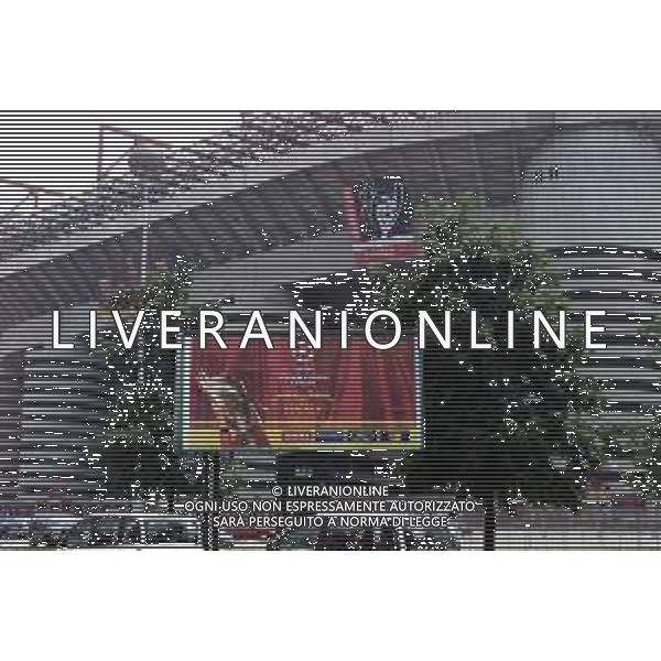 03-05-2002 MILANO STADIO GIUSEPPE MEAZZA NELLA FOTO LO STADIO GIUSEPPE MEAZZA OSPITA LA FINALE DI CHAMPIONS LEAGUE BAYERN MONACO-VALENCIA AG ALDO LIVERANI SAS