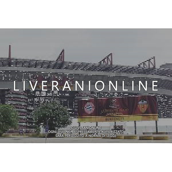 03-05-2002 MILANO STADIO GIUSEPPE MEAZZA NELLA FOTO LO STADIO GIUSEPPE MEAZZA OSPITA LA FINALE DI CHAMPIONS LEAGUE BAYERN MONACO-VALENCIA AG ALDO LIVERANI SAS