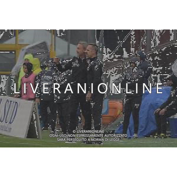 Salernitana vs Cremonese Serie A 2022-2023. November 5, 2022 at Stadio Arechi in Salerno, Italy. In pic: Davide Nicola e Frank Ribery ©Andrea Rosito / AGENZIA ALDO LIVERANI SAS