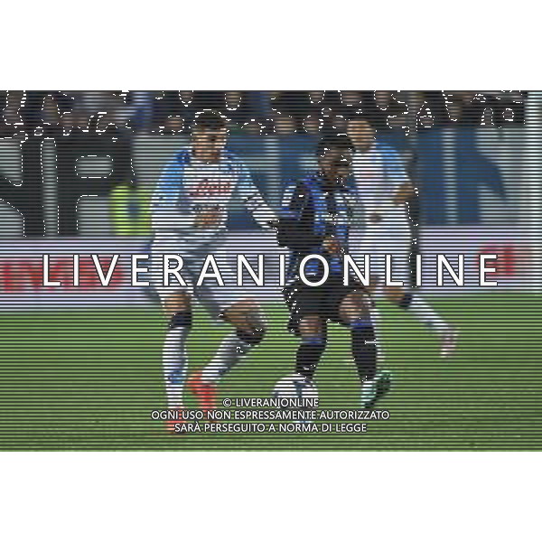 Giovanni Di Lorenzo (Napoli) e Ademola Lookman (Atalanta) Atalanta vs Napoli Bergamo 05-11-2022 Gewiss Stadium - Stadio Atleti Azzurri d\'Italia Campionato Serie A TIM - 13a giornata foto Roberto Garavaglia/ag. Aldo Liverani sas / AGENZIA ALDO LIVERANI SAS