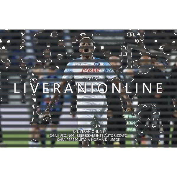 Victor Osimhen (Napoli) esultanza finale Atalanta vs Napoli Bergamo 05-11-2022 Gewiss Stadium - Stadio Atleti Azzurri d\'Italia Campionato Serie A TIM - 13a giornata foto Roberto Garavaglia/ag. Aldo Liverani sas / AGENZIA ALDO LIVERANI SAS