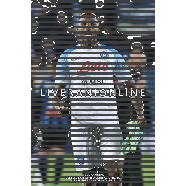Victor Osimhen (Napoli) esultanza finale Atalanta vs Napoli Bergamo 05-11-2022 Gewiss Stadium - Stadio Atleti Azzurri d\'Italia Campionato Serie A TIM - 13a giornata foto Roberto Garavaglia/ag. Aldo Liverani sas / AGENZIA ALDO LIVERANI SAS
