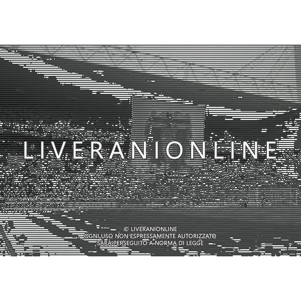 12-05-1991 GENOVA -CAMPIONATO DI CALCIO SERIE A GENOA-INTER 3-0 NELLA FOTO TIFOSI CURVA GENOA AG ALDO LIVERANI SAS