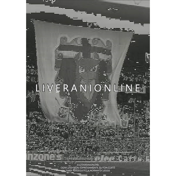 12-05-1991 GENOVA -CAMPIONATO DI CALCIO SERIE A GENOA-INTER 3-0 NELLA FOTO TIFOSI CURVA GENOA AG ALDO LIVERANI SAS