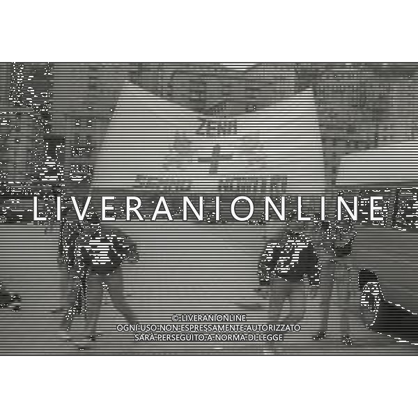 26-05-1991 GENOVA CAMPIONATO DI CALCIO SERIE A GENOA-JUVENTUS 2-0 NELLA FOTO TIFOSI GENOA CALCIO AG ALDO LIVERANI SAS
