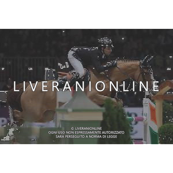 Abdel Said su Arpege du Ru in azione durante il CSI5-W FEI Longines World Cup in occasione del Verona Jumping 2022, 5 Novembre 2022, Pala Volkswagen, Verona, Italy ©Roberto Tommasini / AGENZIA ALDO LIVERANI SAS