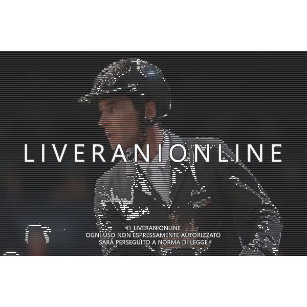 Mark McAuley su GRS Lady Amaro in azione durante il CSI5-W FEI Longines World Cup in occasione del Verona Jumping 2022, 5 Novembre 2022, Pala Volkswagen, Verona, Italy ©Roberto Tommasini / AGENZIA ALDO LIVERANI SAS