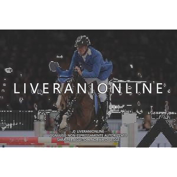 Jur Vrieling su Comme-Laude W in azione durante il CSI5-W FEI Longines World Cup in occasione del Verona Jumping 2022, 5 Novembre 2022, Pala Volkswagen, Verona, Italy ©Roberto Tommasini / AGENZIA ALDO LIVERANI SAS
