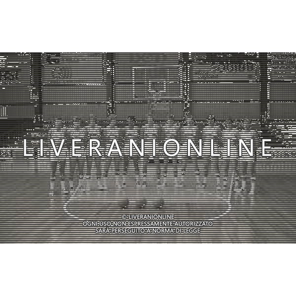 1980-1981 CANTU\' PRESENTAZIONE DELLA FORMAZIONE DI BASKET SQUIBB CANTU\' SERIE A 1 AG ALDO LIVERANI SAS