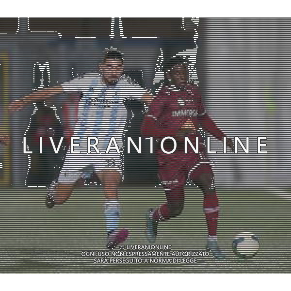 ENTELLA - REGGIANA LEGA PRO CAMPIONATO CALCIO SERIE C - 05.11.2022 NELLA FOTO GUIEBRE E MERKAJ ©SANTANDREA / AGENZIA ALDO LIVERANI SAS