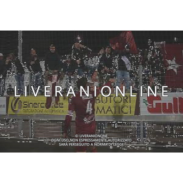 ENTELLA - REGGIANA LEGA PRO CAMPIONATO CALCIO SERIE C - 05.11.2022 NELLA FOTO ROZZIO CON I TIFOSI ©SANTANDREA / AGENZIA ALDO LIVERANI SAS