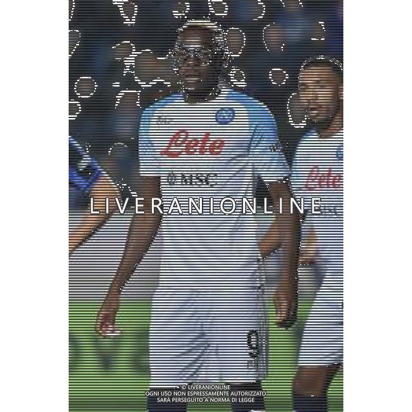 Victor Osimhen (Napoli) Atalanta vs Napoli Bergamo 05-11-2022 Gewiss Stadium - Stadio Atleti Azzurri d\'Italia Campionato Serie A TIM - 13a giornata foto Roberto Garavaglia/ag. Aldo Liverani sas
