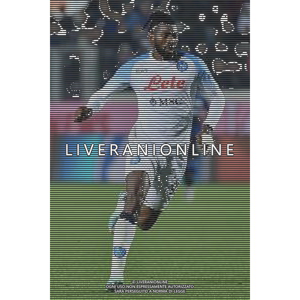 Andre\' Franck Zambo Anguissa (Napoli) Atalanta vs Napoli Bergamo 05-11-2022 Gewiss Stadium - Stadio Atleti Azzurri d\'Italia Campionato Serie A TIM - 13a giornata foto Roberto Garavaglia/ag. Aldo Liverani sas